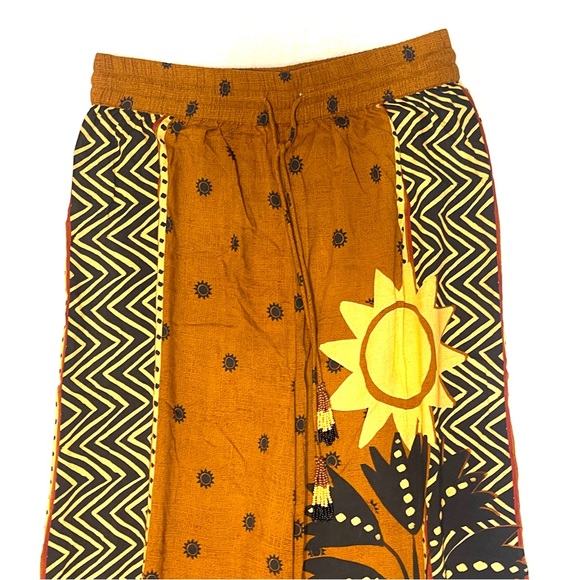 NWT Farm Rio Anthropologie Tropical Printed Balloon Pants Women's Medium - Picture 9 of 11